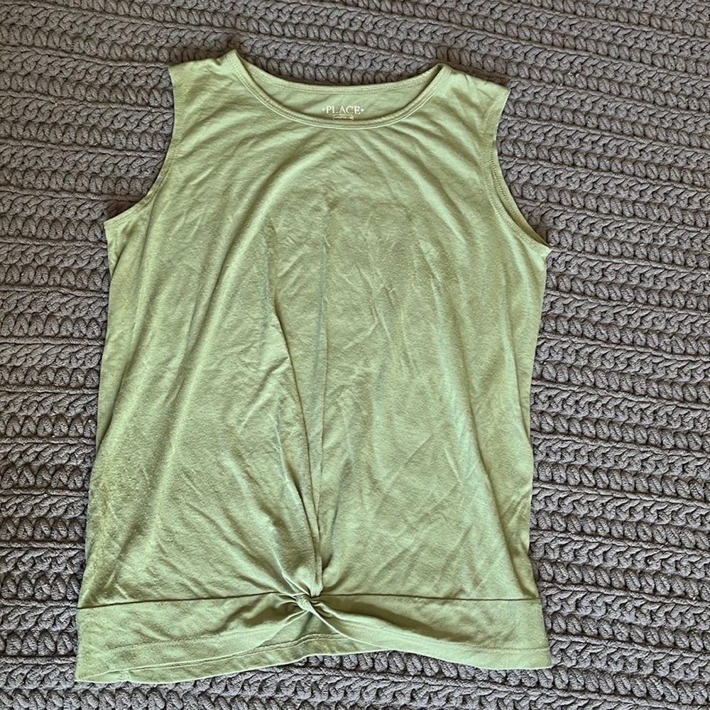 Super cute kids athletic tank top